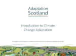 climate change - Adaptation Scotland