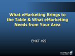 What eMarketing Brings to the Table