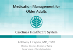 Carolinas HealthCare System: Medication Management for Older