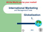 International Marketing and Management