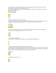 1. Find the mean for the given sample data. Unless