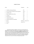 Solubility Workbook