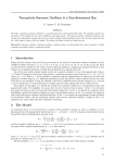 Two-particle Harmonic Oscillator in a One