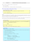 The P-value Method of Hypothesis Testing