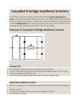 Cascaded H-bridge multilevel inverters