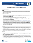 Chronic Heart Failure – Diagnosis and Management