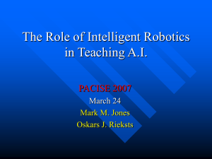 AI Robotics - Kutztown University