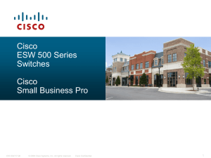 ESW 500 Partner Presentation