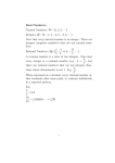 Real Numbers: Natural Numbers: N= {1,2,3,· · ·} Integers: Z= {0,−1,1