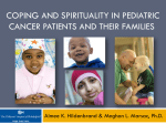 coping and spirituality in pediatric cancer patients