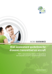 Risk assessment guidelines for diseases transmitted on