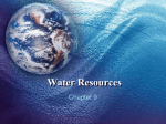 Chapter 9 - Water Resources