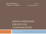 Digital Integrated Circuits for Communication Design