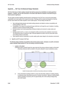 Old Town Hutto Architectural Design Standards Appendix __ Old