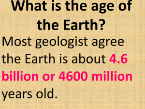 Modern Geology