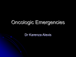 Oncologic Emergencies and Paraneoplastic syndromes