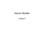 Atomic Models - South Houston High School