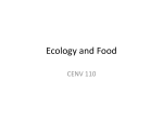 Ecology and Food