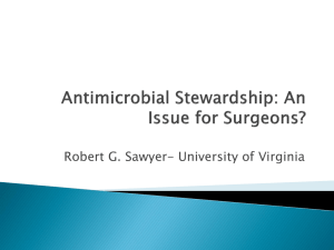 Antimicrobial Stewardship