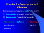 Coenzymes