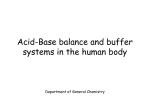 Protein Buffer Systems