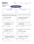 Worksheet 2.4