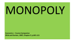 Monopoly Market Theory File