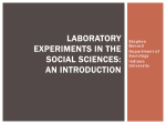 Presentation slides - Social Science Research Commons
