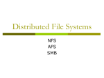 Distributed File Systems