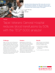 Taipei Veterans General Hospital reduces blood