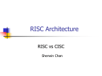 RISC Architecture
