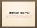 7.1 Totalitarian Dictators