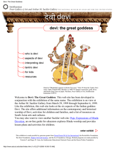 Devi: The Great Goddess