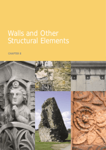 Chapter 8 Walls and other Structural Elements