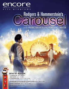 Carousel at The 5th Avenue Theatre_Encore Arts Seattle