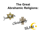 Abrahamic religions powerpoint
