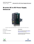 M-series DC to DC Power Supply Enhanced