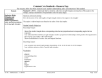 Unwrapped Standards: G.SRT.6 - Understand that by similarity, side