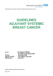 GUIDELINES ADJUVANT SYSTEMIC BREAST CANCER