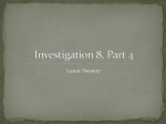 Investigation 3, Part 1