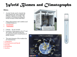 World Biomes and Climatographs - classroom ppt