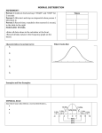 Normal Distribution Guided Notes