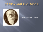 Darwin and Evolution