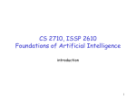 CSCI 5582 Artificial Intelligence