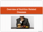 Nutrition Diseases Nutrition Related Diseases