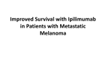 Improved Survival with Ipilimumab in Patients with Metastatic