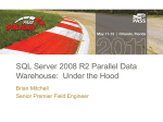 SQL Server 2008 R2 Parallel Data Warehouse: Under the