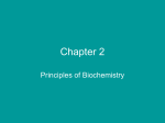 Chapter 2 Chemical Principles