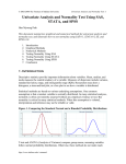 Univariate Analysis and Normality Test Using SAS, STATA, and SPSS