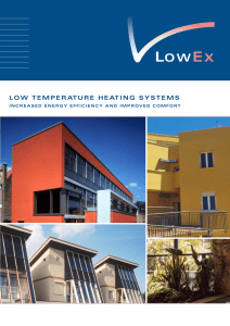 low temperature heating systems